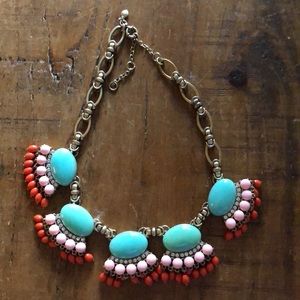 J Crew Bib Fashion Necklace with Box